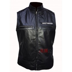 Harley Davidson Leather Motorcycle Vest